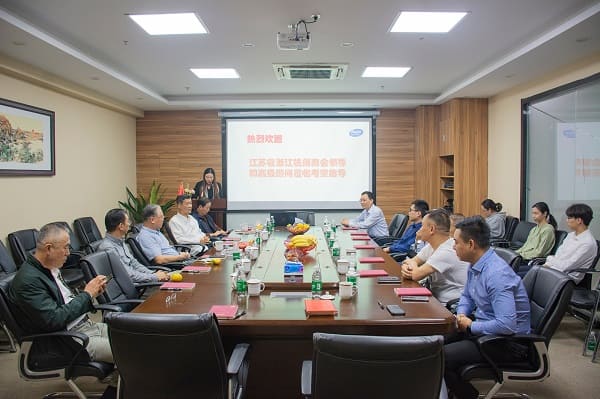 江蘇省浙江杭州商會領(lǐng)導(dǎo)走訪南京科進(jìn)